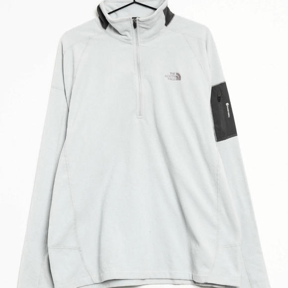 The North Face Mens Zip Fleecepullover  Hoodie sz XL - Picture 1 of 7